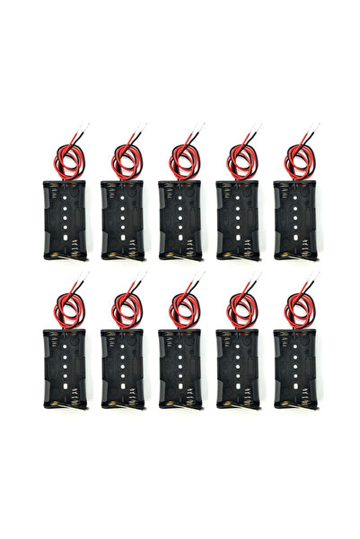 Kidsmaker 10 adet Motor Deney Seti - Pil Kutusu - Motor - Pervane - Kablo - Devre Anahtarı