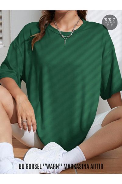 warn Καλοκαιρινό πολύχρωμο μπλουζάκι Oversize