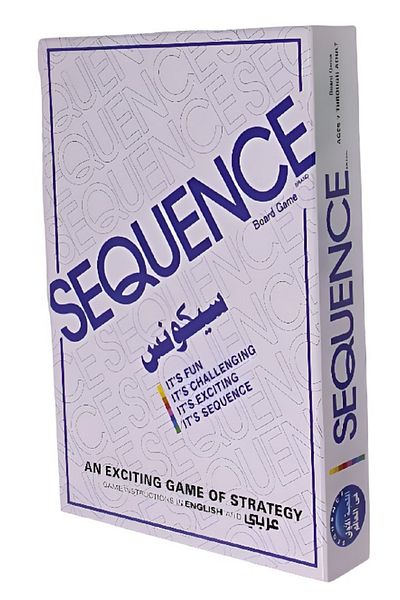 rexa Sequence Strategy Board Game – Fun Card & Chip Game for Family & Friends