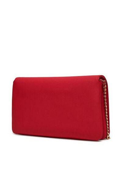 Love Moschino Táska Pu Grs Piros+Lánc
