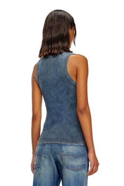 Diesel Hanorac elegant cu guler tricotaj
