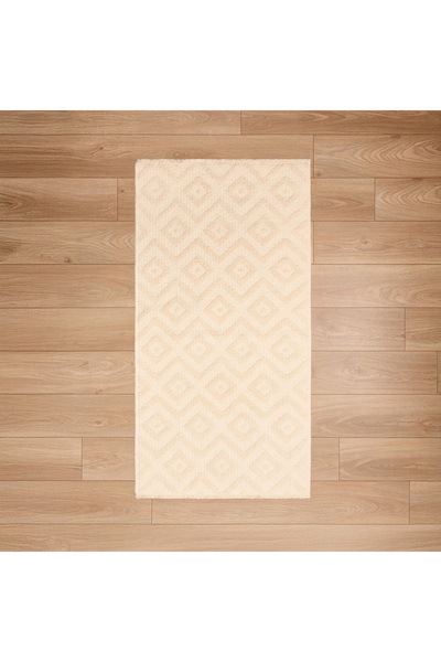 Evidea Soft Munros Dekoratif Halı - Bej - 80x150 cm