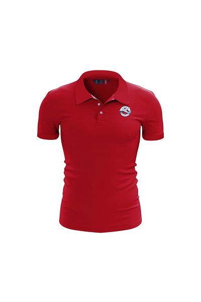 raru Tricou polo X Thku 100% bumbac Impero Roșu