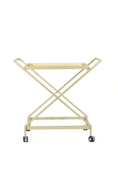 MERZANA Metal Servis Arabası, Gold Servis Ve Sunum Arabası