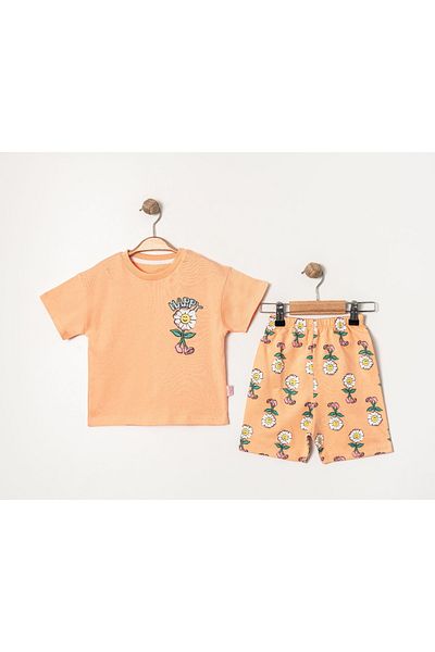 e-çocuk Happy Papatya 2 Piece Girl's Suit 4850