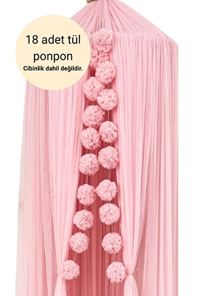 Miniminitoys Tül Ponpon Sıralı, Cibinlik Aksesuarı,banner
