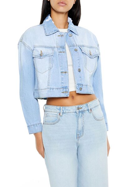 Forever 21 Denim Trucker Ceket