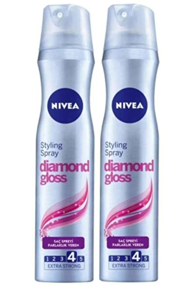 NIVEA Parlaklik Veren Saç Spreyi 250 Ml X 2 Adet