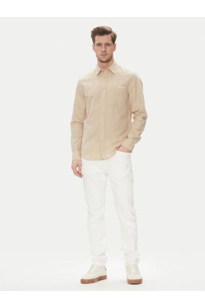 Calvin Klein LINEN COTTON SHIRT