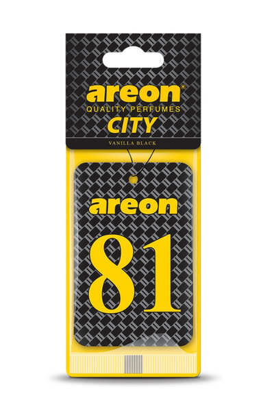 Areon City Vanilla Black 81 Oto Araç Kokusu