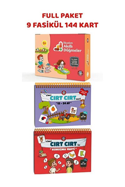 Çocuk Akademi 12-24 Ay Cırt Cırt / Cırt Cırt Ile Konuşma Vakti Ve Ilkadım Akı...