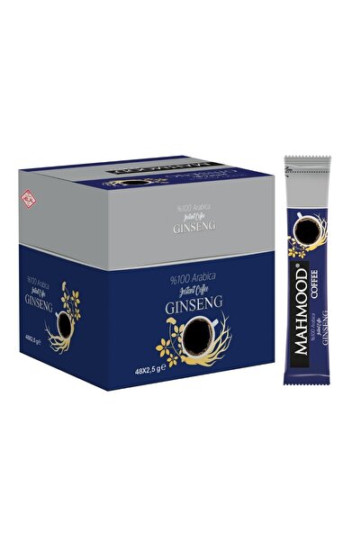 Mahmood Coffee Arabica Ginseng Granül Kahve 2,5 G X 48 Adet