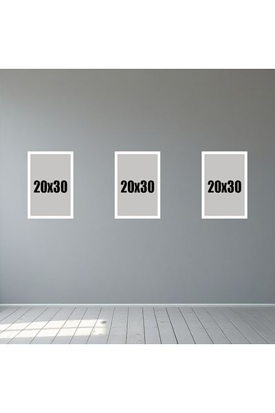 Tooall 20X30 White Blank Photo Frame Set – 1-Piece, 2-Piece, 3-Piece, 6-Piece, 9-Piece Wall Decor Frame