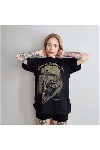 Köstebek Μπλουζάκι Unisex Black Sabbath Mask