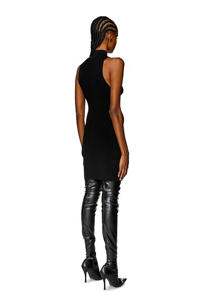 Diesel Rochie de damă cu detaliu logo negru