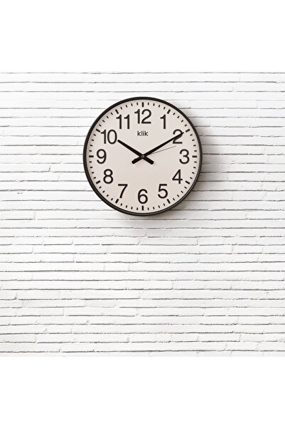 Regal Simplex Duvar Saati - Siyah