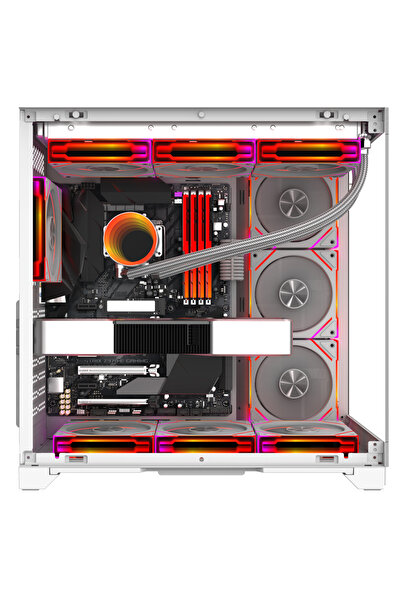 GAMELİNE Pro X1 Ryzen 7 5700X 32GB RAM 1TB M.2 Nvme SSD RTX5060 Sıvı Soğutmalı Oyuncu Masaüstü Bilgisayar