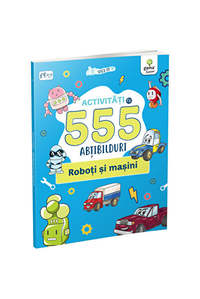 Gama Roboți și mașini. Lipește-l!