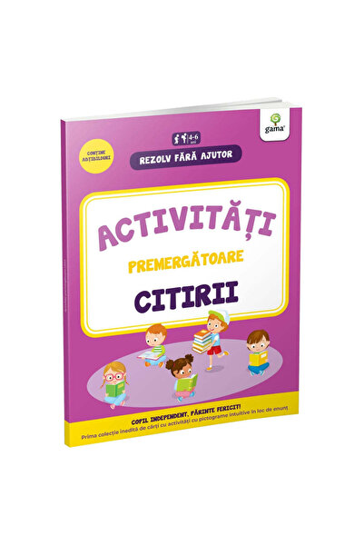 Gama Activitati de pre-lectura pentru 4-5 ani/Rezolvare fara ajutor!