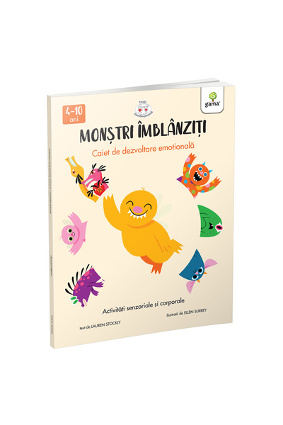 Gama Monștri îmblânziți - Activități senzoriale și corporale