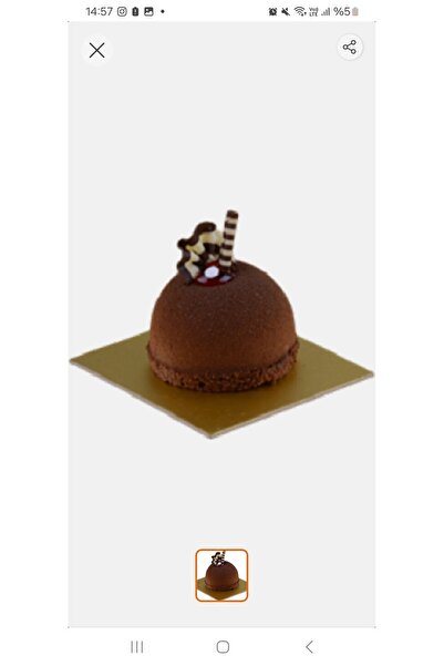 BENS Mini Pasta Gold Sunum Altlığı Karton ,Sunum, Altlık 11x11 xm 10 Adet