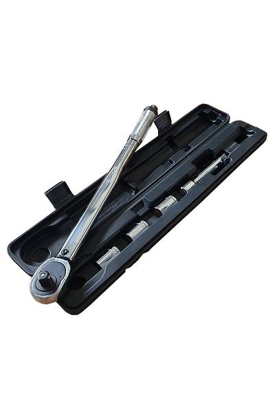 Euro Quip Torque Wrench Kit, 28-210nm, Tubular Wrenches And Extension, 1/2", Euroquip