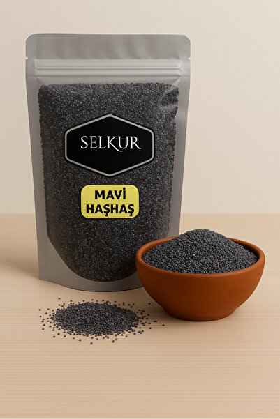 SELKUR Haşhaş Mavi,haşhaş Tohumu 50gr