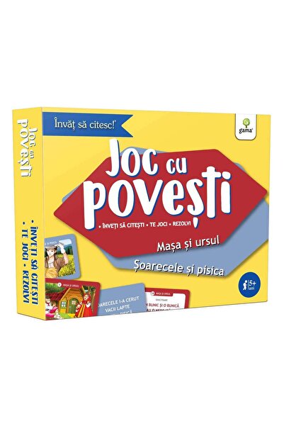 Gama Masa și ursul - Șoarecele și pisica/ Cărți pentru citire Învățare