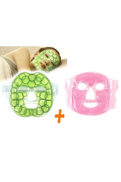 Muggio مجموعة من قطعتين من أقنعة الوجه الجل المنعشة الساخنة والباردة