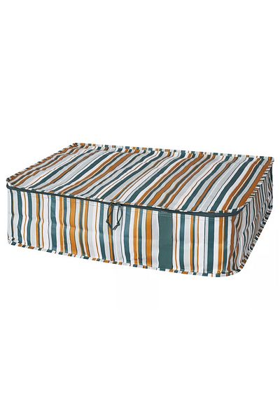 IKEA Sackkarra Cutie pentru haine Cearșaf de pat Husă de pilota Cutie de depozitare pentru haine Organizator 69x51x19 Cm