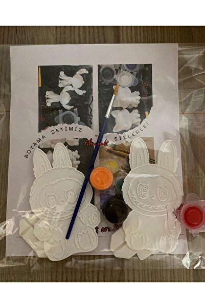 librescraft 3d Hediyelik Sevgililer Ve Çocuklar Için Eğlenceli Labubu Boyama ...