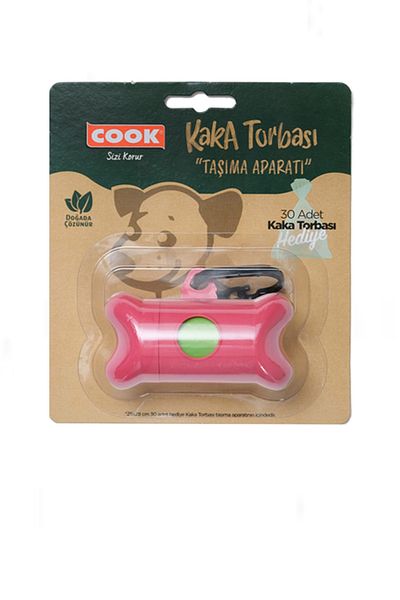 COOK 30-piece Roll Gift Poo Bag Carrying Apparatus