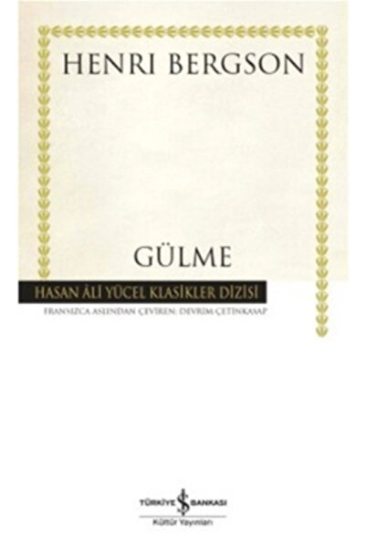 TÜRKİYE İŞ BANKASI KÜLTÜR YAYINLARI Gülme