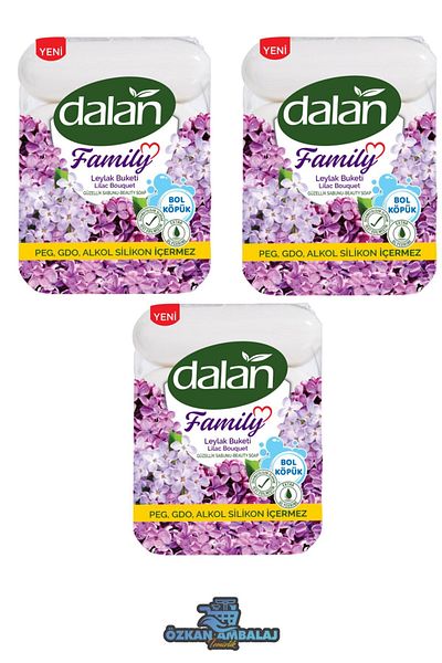 Dalan Family Lilac Bouquet Hand Soap 3 Pack
