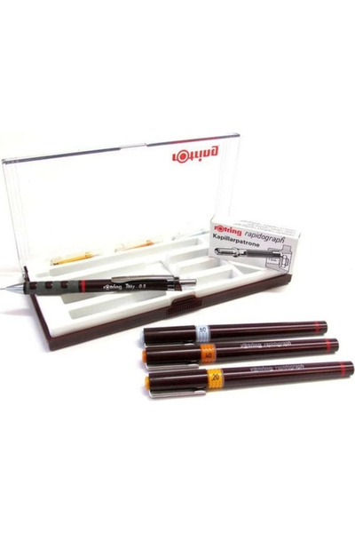 Rotring 3 Lü Junıor Rapido Set(.20-.40-.60)0699340