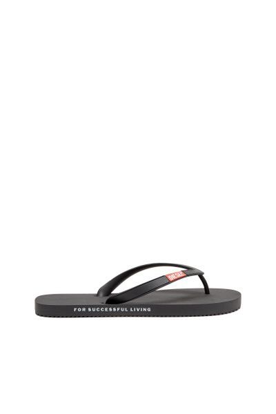 Diesel men's flip flops Y03601PR205 black