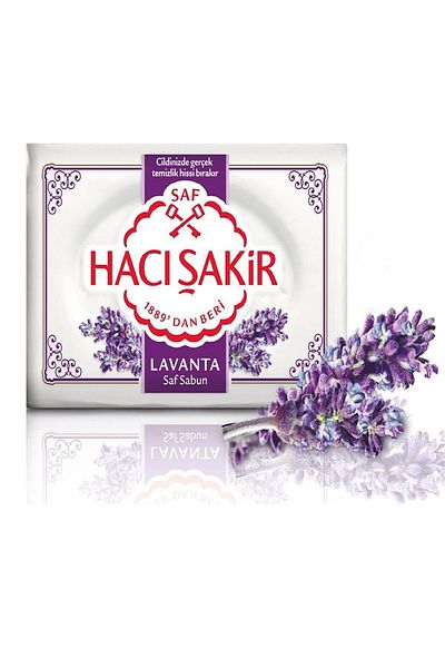 Hacı Şakir Lavender Mold Soap 600 Gr