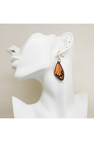 Bijulab Kelebek Kanadı Küpe