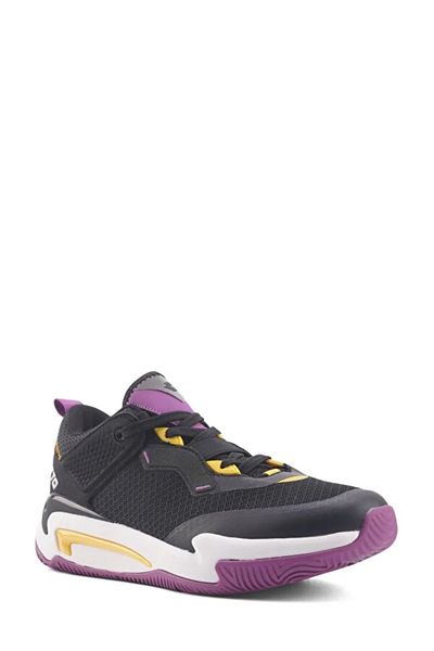 Lotto 101503346 Step 4Fx Men's Basketball Shoes Black Purple