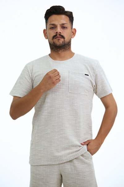 EXSPORT Flamen Short Sleeve Shorts Set with Top Pocket