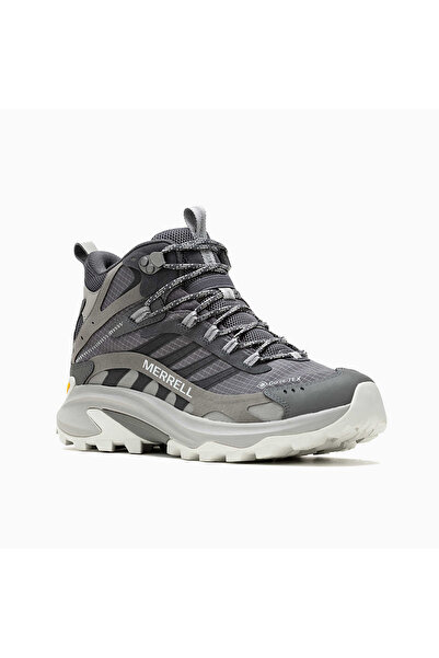 Merrell J037503 MOAB SPEED 2 MID GTX Erkek Outdoor Yürüyüş Botu Siyah Gri