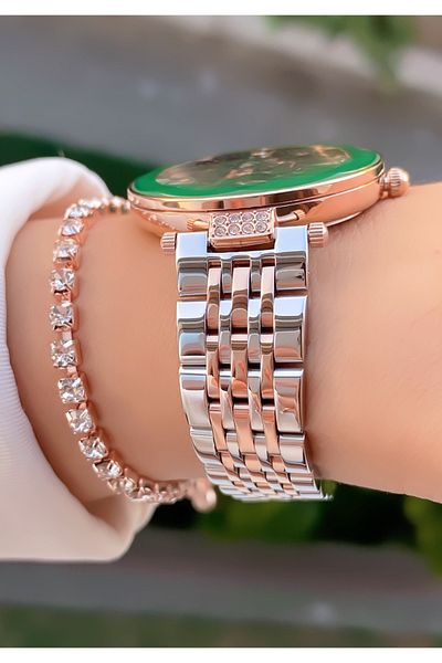 Daniel Klein Brand Double Color Cord Gift Waterproof 2 Years Warranty Women's Wristwatch - Bracelet Gift