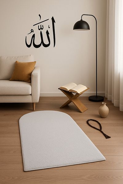 SOFT DECOR Decor Soft Decorative Soft Non-Slip Base Prayer Rug Prayer Mat 60X120