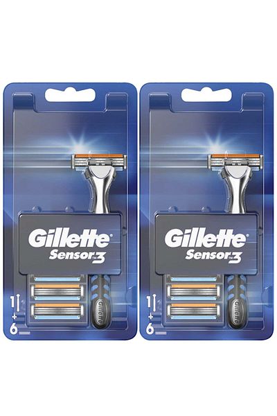 Gillette Sensor3 Mak 6 Blade X2 Pieces