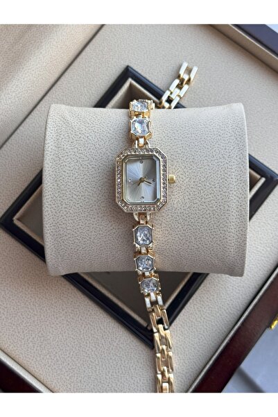 Tulpar Special Series Cutout Crystal Stone Retro Women's Wristwatch