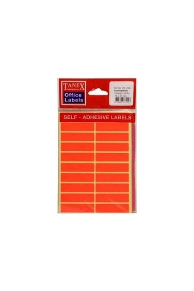 Tanex Ofc-121 Flo Orange Ετικέτα γραφείου