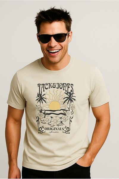 Jack & Jones Ανδρικό μπλουζάκι Jorcalifa 12286108