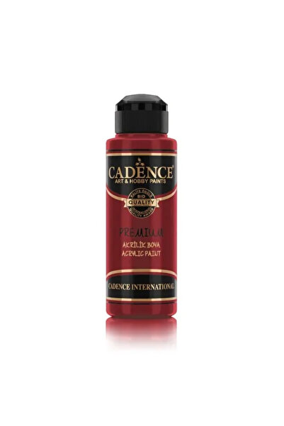 Cadence Akrilik Boya 4350 Crimson Kırmızı Ahşap Boyası 120ml
