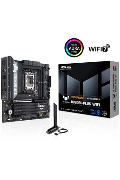 ASUS Tuf Gaming B860M-Plus Wifi Intel B860 Socket 1851 8800 (Oc)Mhz Matx Gaming (Gamer) Motherboard