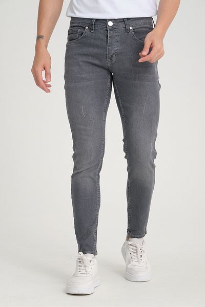 OneZero Ανδρικό γκρι Skinnyfit Lycra Jean Jean 3002-3